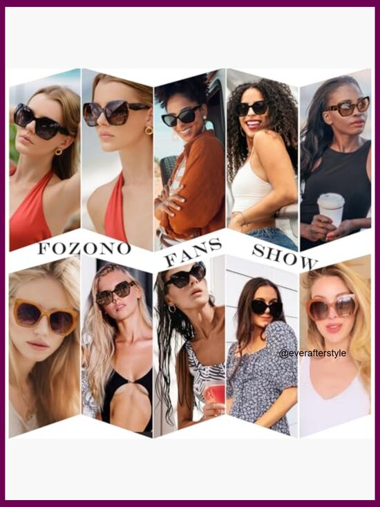 Oversized Polarized Sunglasses UV400 Protection Driving Travel main image 6
